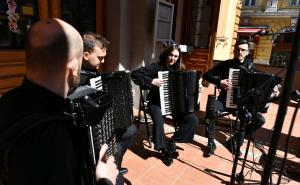 Foto: A. K. / Radiosarajevo.ba / Mladi muzičari obilježili godišnjicu opsade Sarajeva